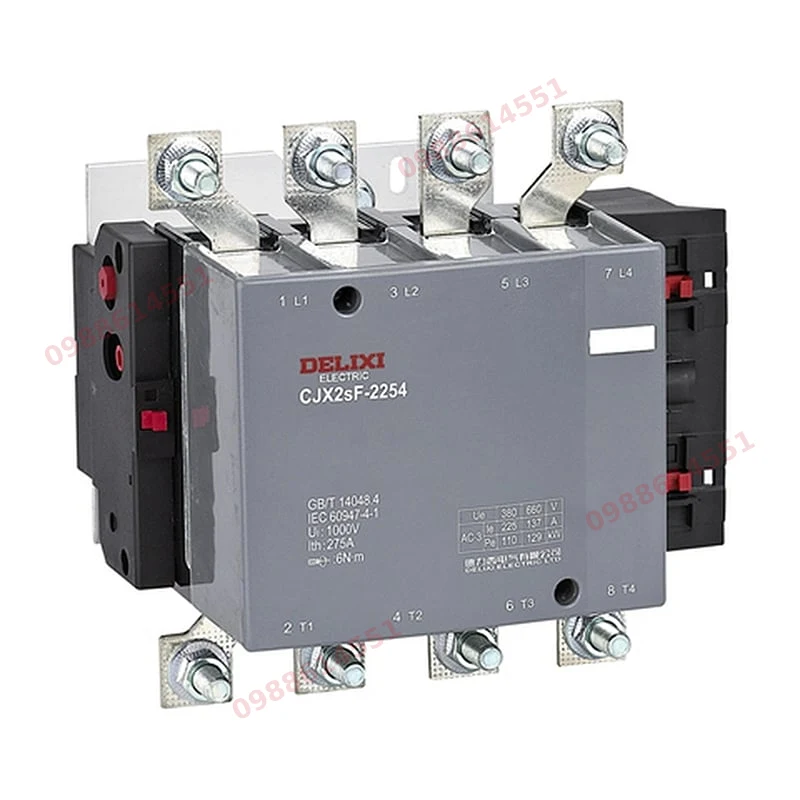 CJX2sF Công tắc tơ dòng điện cao