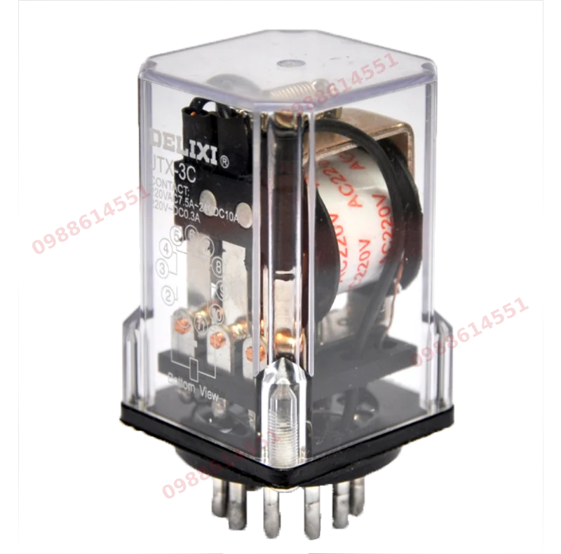 rơ-le điện từ thu nhỏ JQX-10F, JTX